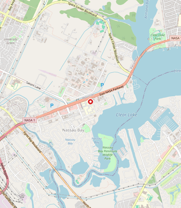 Map showing Houston Methodist Leading Medicine in houston, TX