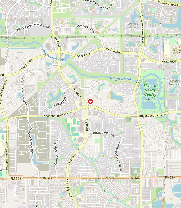 Map showing Life Skill Behavioral Center - Autism Center for ABA & Speech in cypress, TX