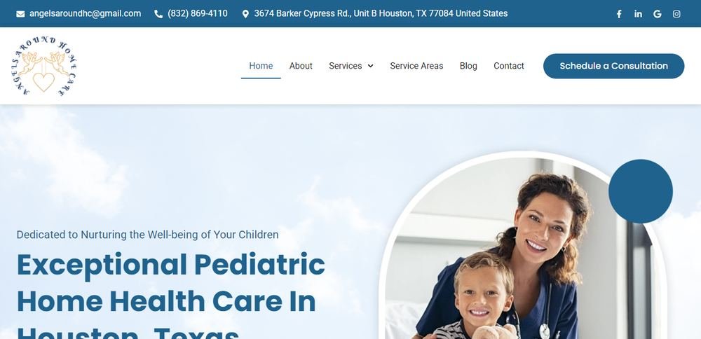Angels Around Home Care Pediatrics and Geriatrics