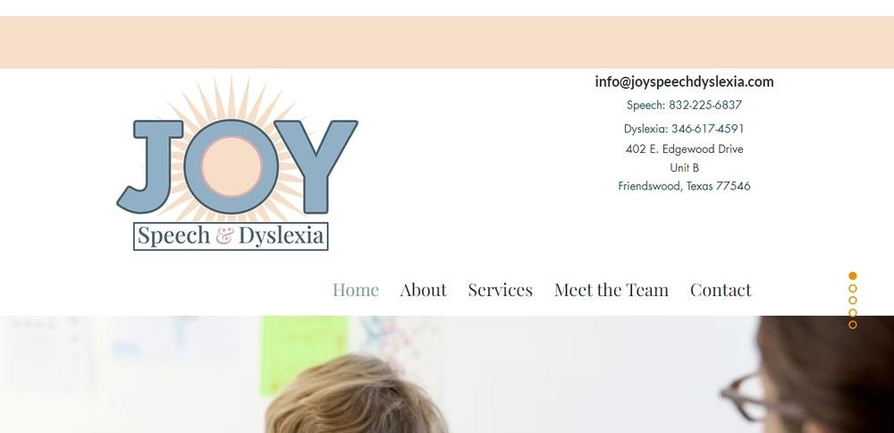 Joy Speech & Dyslexia