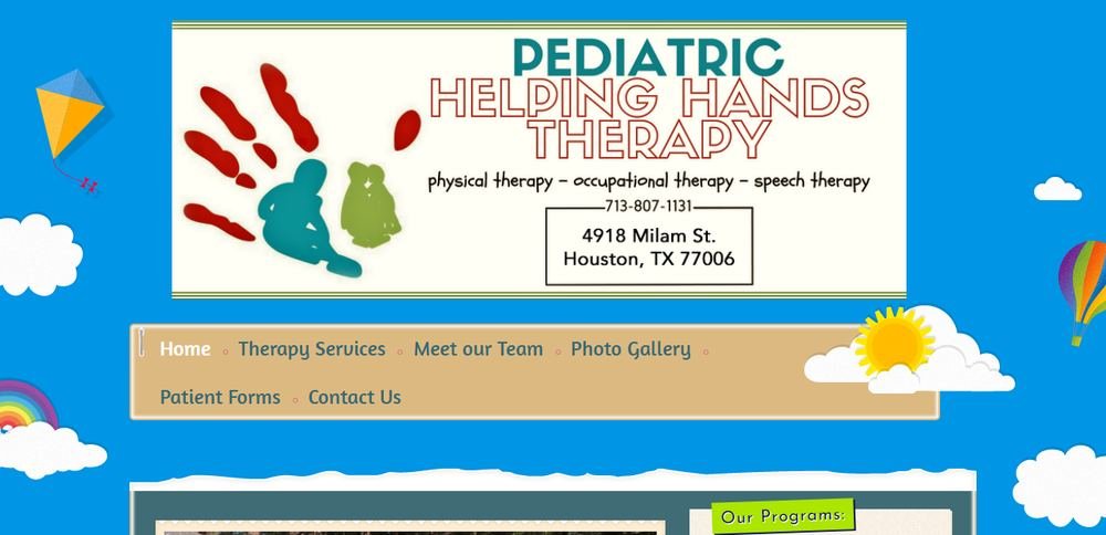Pediatric Helping Hands Therapy